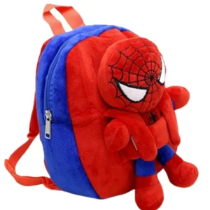 Marvel Series Spiderman Cartoon Anime Fashion Personality Plush Toy Children Leisure Cute Kindergarten Backpack Holiday Gift